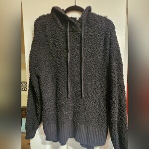Black popcorn hoody, brand new with tags!! Size 2x